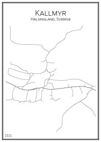 Stadskarta över Kallmyr