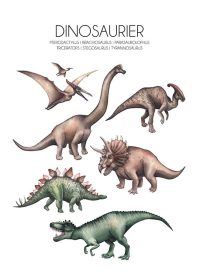 Dinosaurier poster