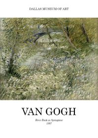 River Bank in Springtime van Gogh Poster